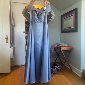 Xscape light blue dress. Brand new; still has tags. Size: 14 #prom